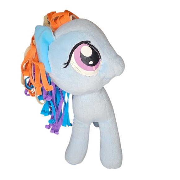 My Little Pony Blue Dash Rainbow Pony Plush Blue Stuffed Animal Plushie 12" - Picture 5 of 9